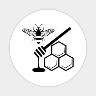Honeybee - Honey Bee Magnet